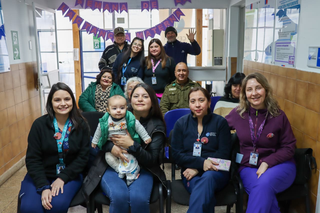 Semana Mundial de la Lactancia Materna en CESFAM Oriente y sus Postas de Salud Rural